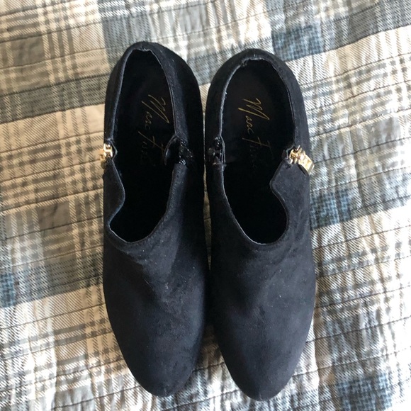 Marc Fisher black faux suede booties - Picture 6 of 6